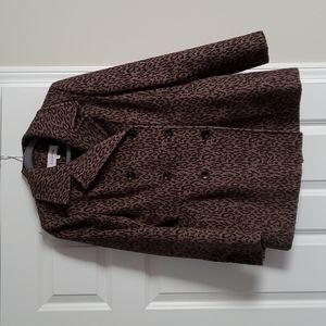 Calvin Klein Leopard Peacoat